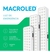 LUZ DE EMERGENCIA 90 LEDS MACROLED - Electroluce - Materiales de electricidad e iluminación