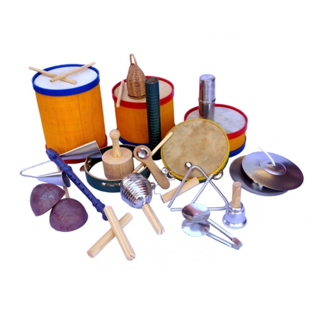 Bandinha Ritmica - Kit Com 20 Instrumentos Musicais