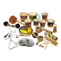 Kit Percussão 22 Instrumentos