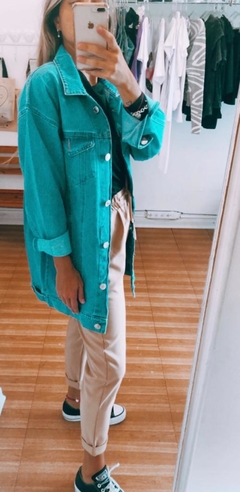 campera oversize denim en internet