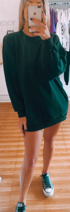 buzo oversize bolsillos - comprar online