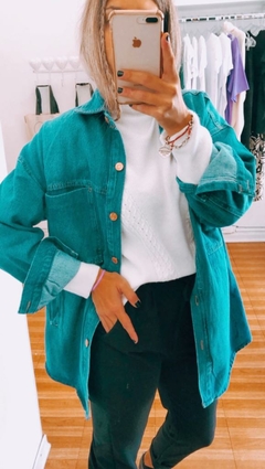 camisaco velvet denim