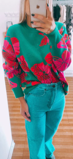 sweater flowers
