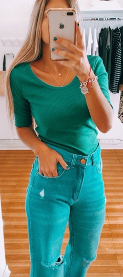 remera waffle sitges