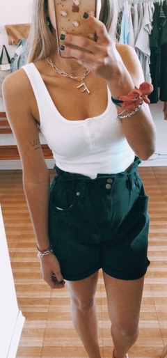 SHORT MOM NAT black