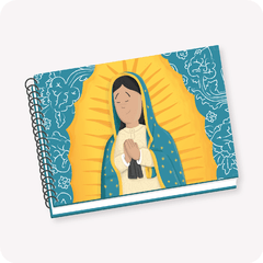 Bitácora Anillado A5 Virgen Morena • TAPA DURA