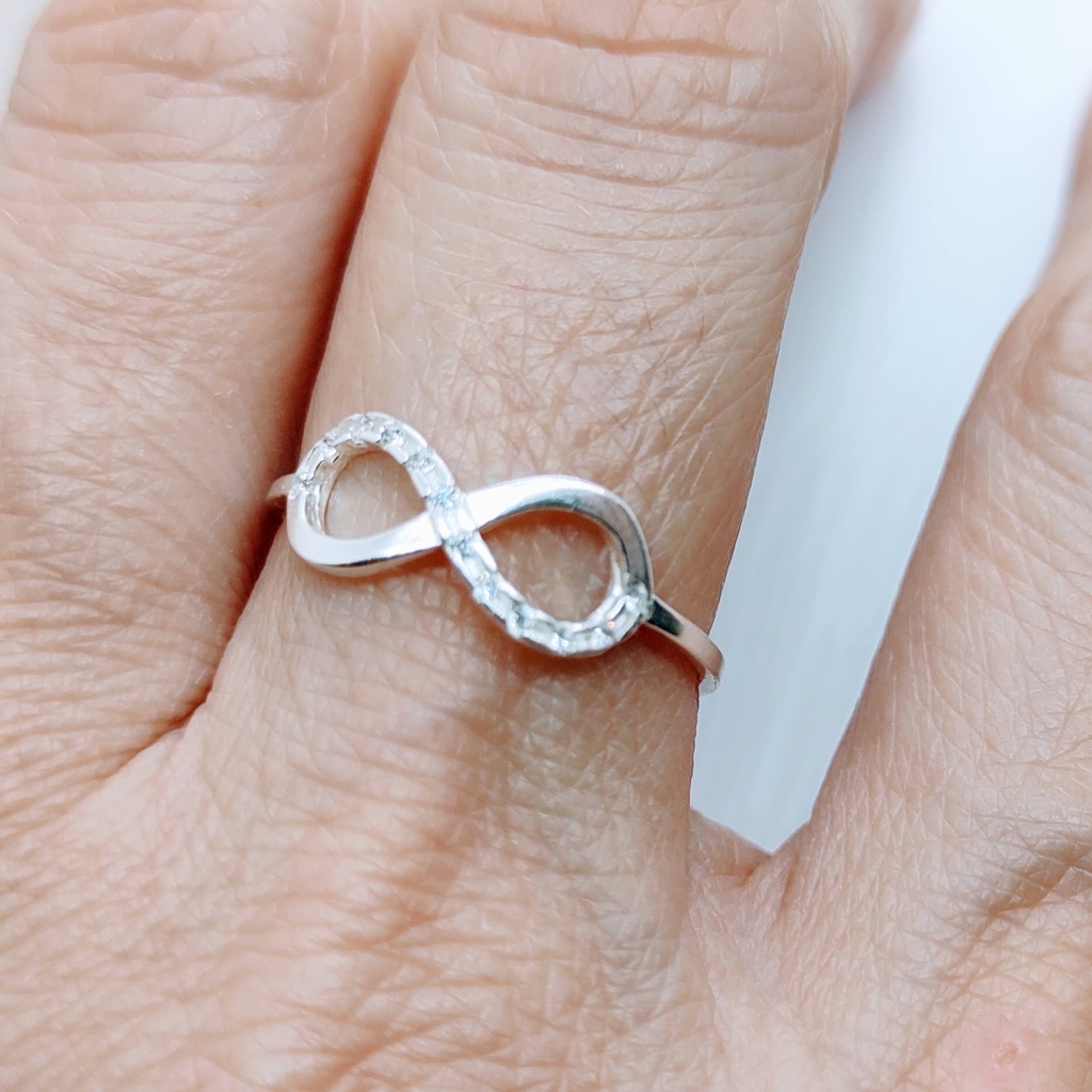 Anel de Prata Infinito