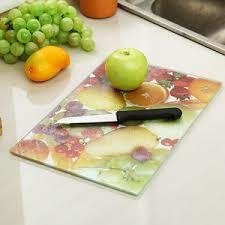 Tablas para picar/posafuentes vidrio (Grande) - comprar online