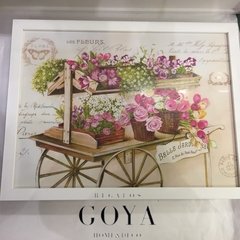 Bandeja de cama con almohadón Flowers - comprar online