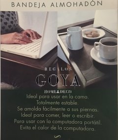 Bandeja de cama con almohadón Golf en internet