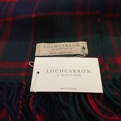 Manta Escocesa de Lana de Oveja 100% Lochcarron Macdonald Clan - comprar online