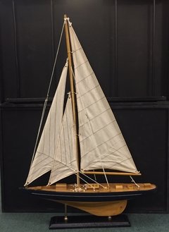 Barco Escala Decorativo Ingles Madera Race