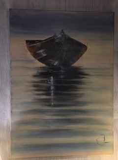 Cuadro Pintado a Mano Motivo Marino (60x90cms)