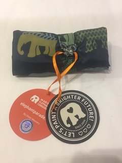 Shoping Bag Plegable Ulster Wavers Elephants - comprar online