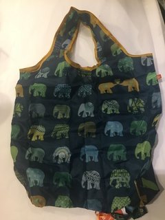 Shoping Bag Plegable Ulster Wavers Elephants