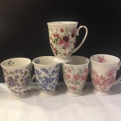 Tea Mugs con Pie - Porcelana Inglesa - comprar online