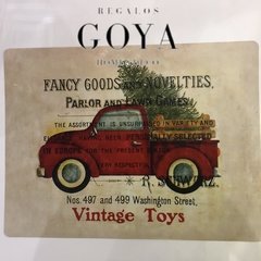 Invidivuales Plastificados 40x30cms Vintage Toys