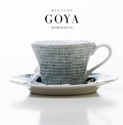 Taza de Café Con Plato JB Green Mix - Loza Inglesa