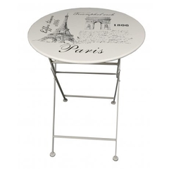 Mesa plegable metal