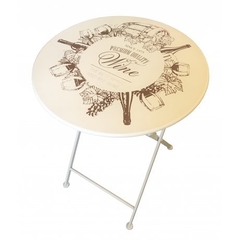 Mesa Plegable Metal
