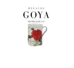 Mug B&S Porcelana BoneChina Rosa Roja - comprar online