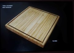 Tabla de Madera Gourmet 35x35