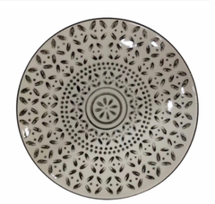 Plato Pintado Porcelana