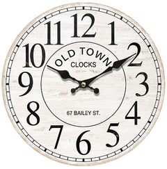 Reloj de Pared Madera 28 cm