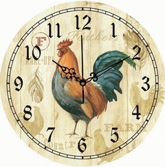Reloj de Pared Madera 28 cm
