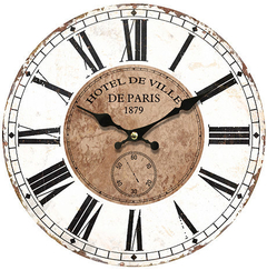Reloj de Pared Madera 28 cm
