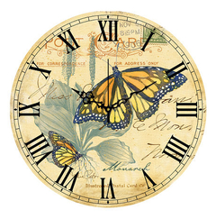 Reloj de Pared Madera 28 cm