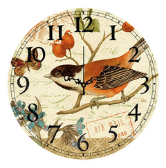 Reloj de Pared Madera 28 cm