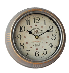 RELOJ PARED 25CM METAL