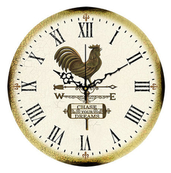 Reloj de Pared Madera sin Vidrio 59cm