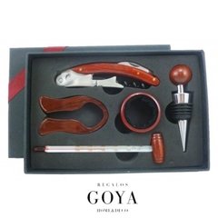 Set de Vino 5 piezas Caja de Regalo