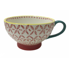 TAZÓN Pintado Porcelana