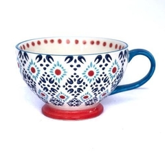 TAZÓN Pintado Porcelana