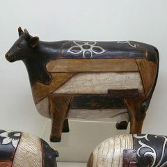 FIGURA DECORATIVA VACA