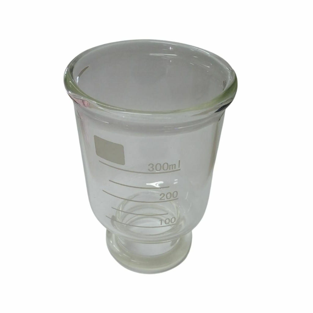 RESERVATÓRIO (COPO) EM VIDRO BOROSSILICATO COM CAPACIDADE PARA 300 ML