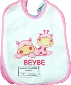 Babero de bebés con plastico
