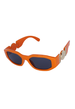 Óculos de Sol Grungetteria Chain Laranja - Grungetteria | Óculos Alternativo e Hype | Leve 3 e Pague 2