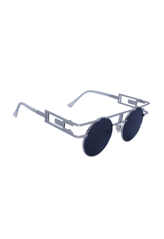 Óculos de Sol Grungetteria Bender Prata - comprar online