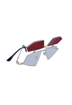 Óculos de Sol Grungetteria Prisma Vermelho na internet