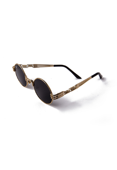 Óculos de Sol Grungetteria Creepy Dourado