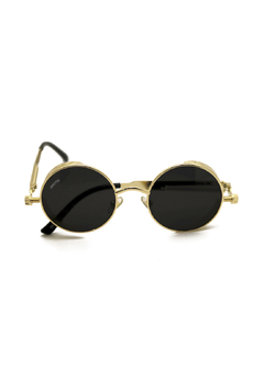 Óculos de Sol Grungetteria Sex Machine Dourado - Grungetteria | Óculos Alternativo e Hype | Leve 3 e Pague 2