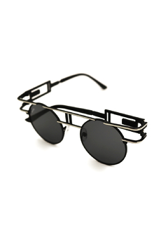 Óculos de Sol Grungetteria Bender Preto - Grungetteria | Óculos Alternativo e Hype | Leve 3 e Pague 2