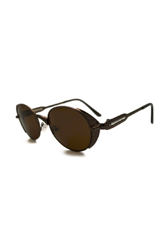 Óculos de Sol Grungetteria Verne Marrom - Grungetteria | Óculos Alternativo e Hype | Leve 3 e Pague 2
