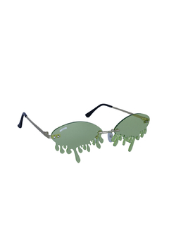 Óculos de Sol Grungetteria Minion's Tears Verde