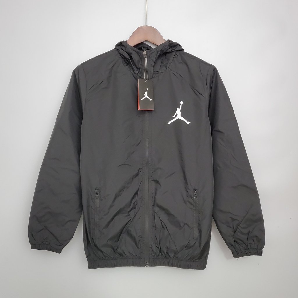 corta vento psg jordan preto