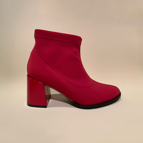Bota elastizada azul Nemesis - Comprar en Clara Cirenne